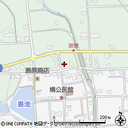 兵庫県たつの市揖西町新宮1065周辺の地図