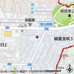 大阪府枚方市楠葉美咲3丁目11-14周辺の地図