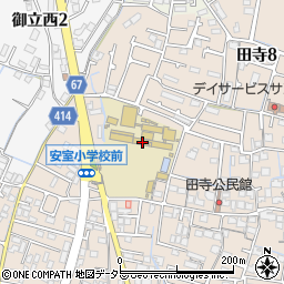 姫路市立安室小学校周辺の地図