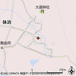 兵庫県赤穂郡上郡町休治183周辺の地図