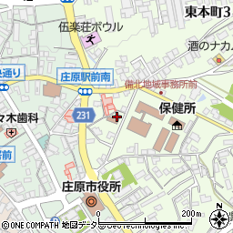 庄原青年会議所周辺の地図