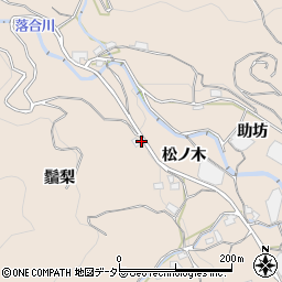 愛知県蒲郡市坂本町松ノ木31周辺の地図
