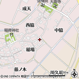 愛知県豊川市江島町稲場10周辺の地図