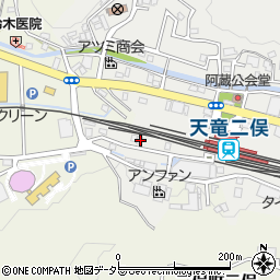 静岡県浜松市天竜区二俣町阿蔵137周辺の地図
