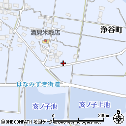 兵庫県小野市浄谷町2256周辺の地図