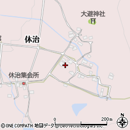 兵庫県赤穂郡上郡町休治213周辺の地図