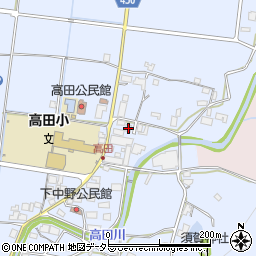 兵庫県赤穂郡上郡町中野957周辺の地図