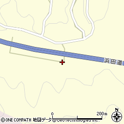浜田自動車道周辺の地図