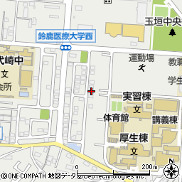 三重県鈴鹿市岸岡町1200-92周辺の地図