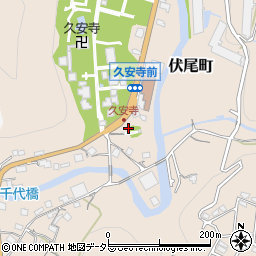 大阪府池田市伏尾町周辺の地図