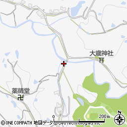 兵庫県三木市吉川町湯谷635周辺の地図