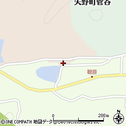 兵庫県相生市矢野町小河24周辺の地図