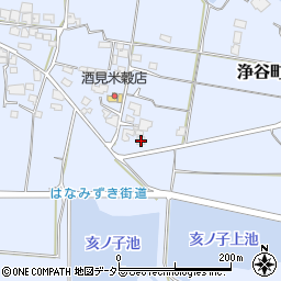 兵庫県小野市浄谷町2257周辺の地図
