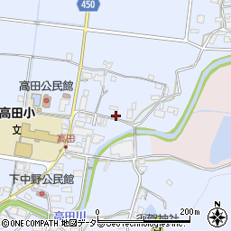 兵庫県赤穂郡上郡町中野198周辺の地図