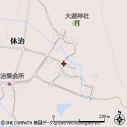 兵庫県赤穂郡上郡町休治192周辺の地図