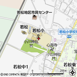 三重県鈴鹿市若松中周辺の地図