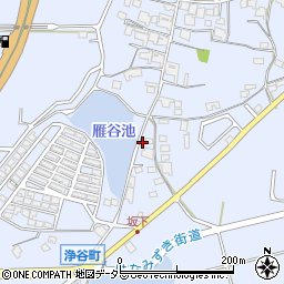 兵庫県小野市浄谷町1832周辺の地図