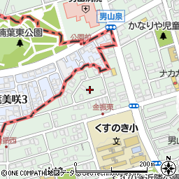 京都府八幡市男山金振2周辺の地図
