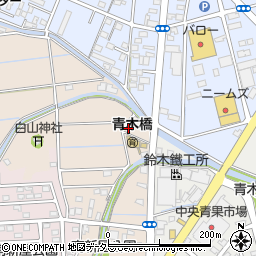 静岡県藤枝市南新屋5-12周辺の地図