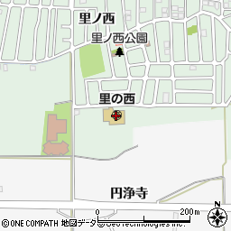 京都府城陽市久世里ノ西66周辺の地図