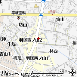 くるみ会ホーム羽塚周辺の地図