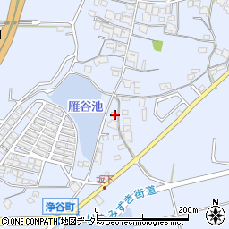 兵庫県小野市浄谷町1829周辺の地図