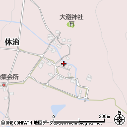 兵庫県赤穂郡上郡町休治191周辺の地図