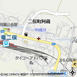 静岡県浜松市天竜区二俣町阿蔵119-2周辺の地図