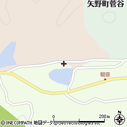 兵庫県相生市矢野町小河28周辺の地図