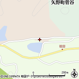 兵庫県相生市矢野町小河27周辺の地図