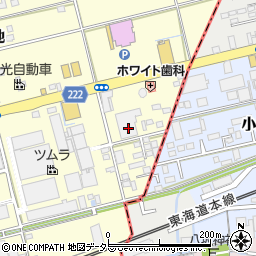 静岡県藤枝市築地322周辺の地図