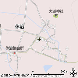 兵庫県赤穂郡上郡町休治222周辺の地図