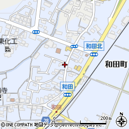 三重県亀山市和田町820周辺の地図