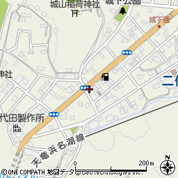 静岡新聞社　天竜支局周辺の地図