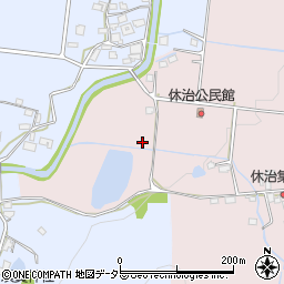 兵庫県赤穂郡上郡町休治484周辺の地図