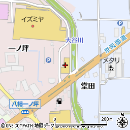 ＨｏｎｄａＣａｒｓ京都八幡店周辺の地図