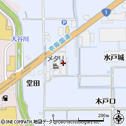 ダイシン物流京都南トランスファーセンター周辺の地図