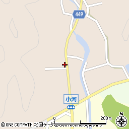 兵庫県相生市矢野町小河273周辺の地図
