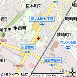 ＮＴＰ名古屋トヨペット　西尾店周辺の地図