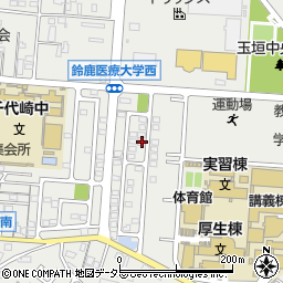 三重県鈴鹿市岸岡町1200-111周辺の地図