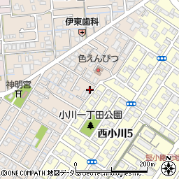 静岡県焼津市三ケ名1048-1周辺の地図