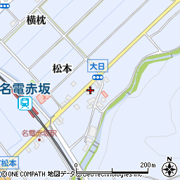 愛知県豊川市赤坂町山蔭26-1周辺の地図