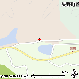 兵庫県相生市矢野町小河39周辺の地図