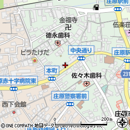 広島銀行庄原支店周辺の地図