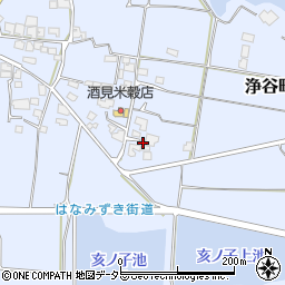 兵庫県小野市浄谷町2268周辺の地図