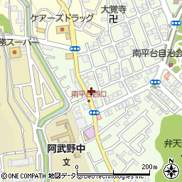 大阪府高槻市南平台4丁目3周辺の地図