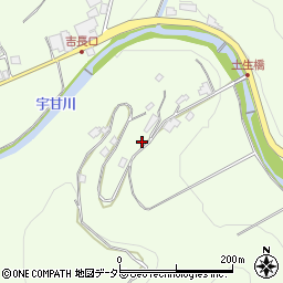 岡山県加賀郡吉備中央町田土3554-2周辺の地図
