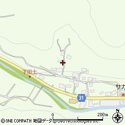 岡山県加賀郡吉備中央町田土2803-2周辺の地図