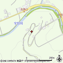 岡山県加賀郡吉備中央町田土3573周辺の地図
