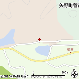 兵庫県相生市矢野町小河32周辺の地図